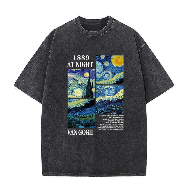 Painting Art Printed T-shirts for Men Women Vintage Popular T Shirts Haruku Aesthetics Trendy Tees Spring Summer Cotton Tshirt rendy ees shirt
