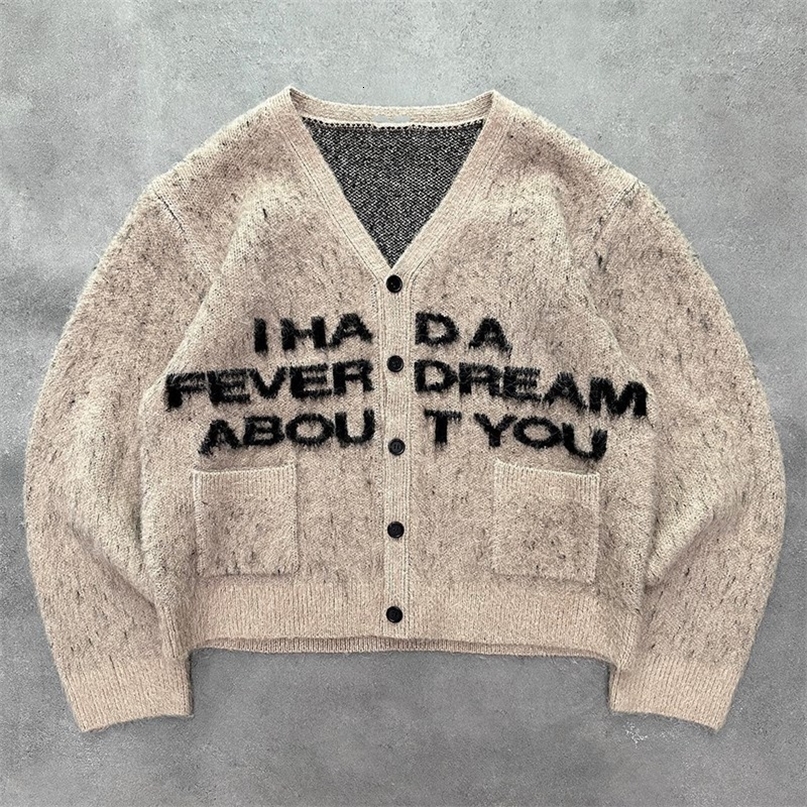 Y2k clothes Harajuku Letter Sweater Hip Hop Streetwear Cute Casual Sweater Winter Sweater Knit Sweater Hip Hop Streetwear 240813CJ