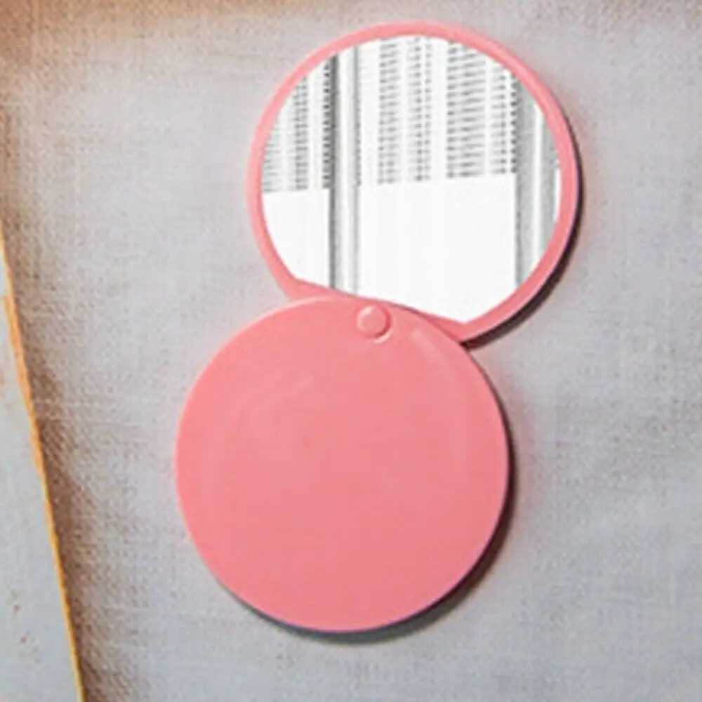 Portable double-sided makeup mirror handheld folding makeup mirror circular pocket mirror W240813