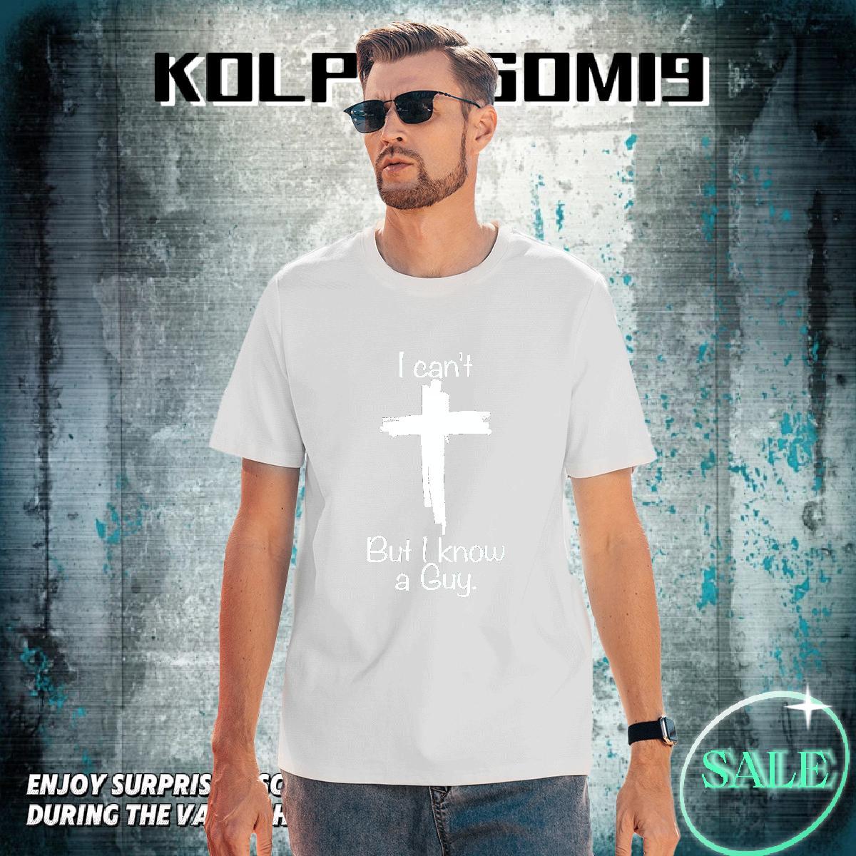 TOP Quality Men Clothes T-Shirt Daily Outfit 230g 100% Cotton DIY Printed Crew Neck letter T shirt Classic Casual Tops