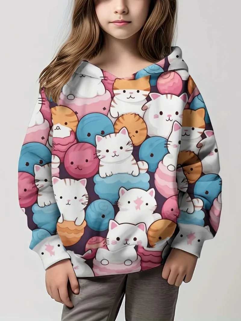 New Kids 3d Print Hoodie Style Long Sleeve Top Boys Clothes for Spring Fall Child Casual Hooded Sweatshirt ClothingY240814