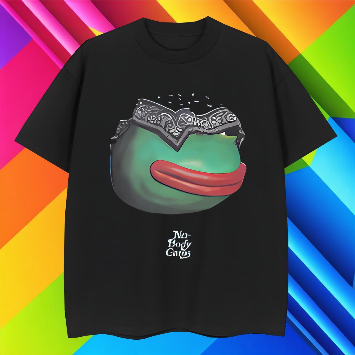 Designer Men T Shirts Frog Breathable Short Sleeve Beach Graphic 230g Pure Cotton Tshirt for Man Woman 2024 DIY Tee Shirt