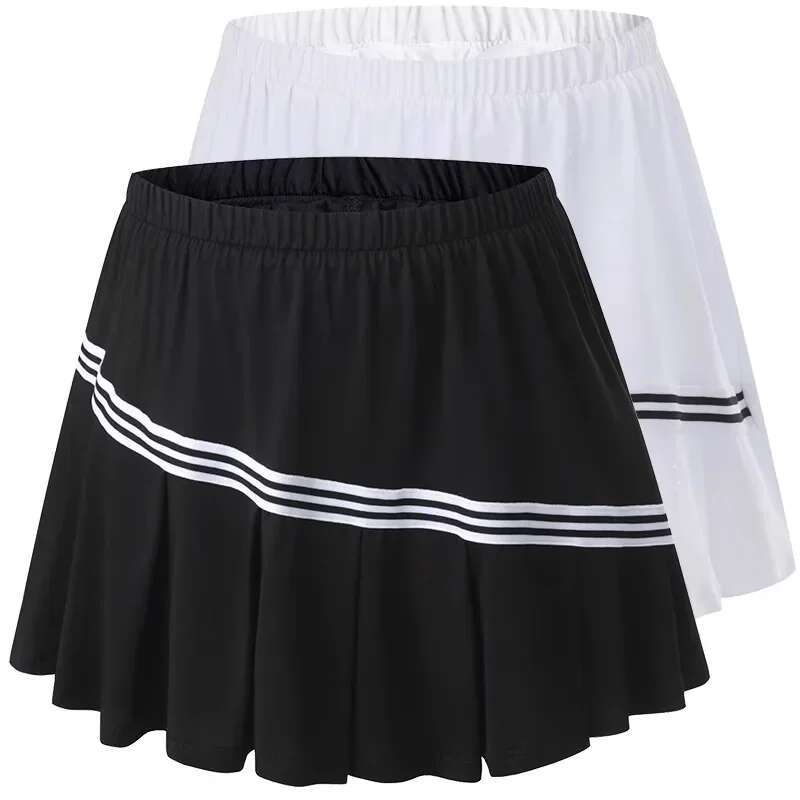 Women 2024 Girl Skort Sport Badminton Pantskirt Wear Pleated Pants 2 In 1 Shorts Golf Tennis Skirt Cheerleaders Clothing