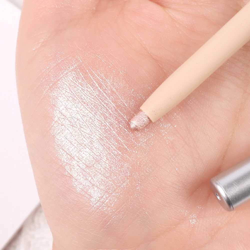 Shiny Lying Silkworm Eyeliner Pencil Glitter Nature Brightens Highlighter Eyeliner Eyeshadow Pen Long-lasting Eye Korean Makeup Y240813