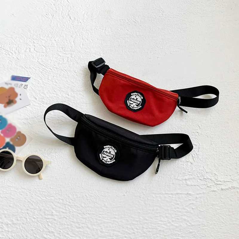 Childrens bag Fashion baby waist bag Childrens girl boy Childrens waist bag Shoulder strap bag Mini coin wallet Mobile phone bag W240813