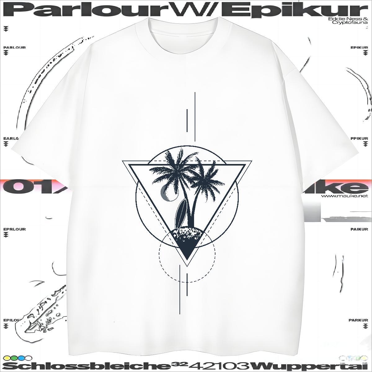 Wholesale tree Mens T Shirts Street Wear Men Clothes T-Shirt 230g Pure Cotton Customized Short Sleeve Soft DIY Logo Oversized Tshirts