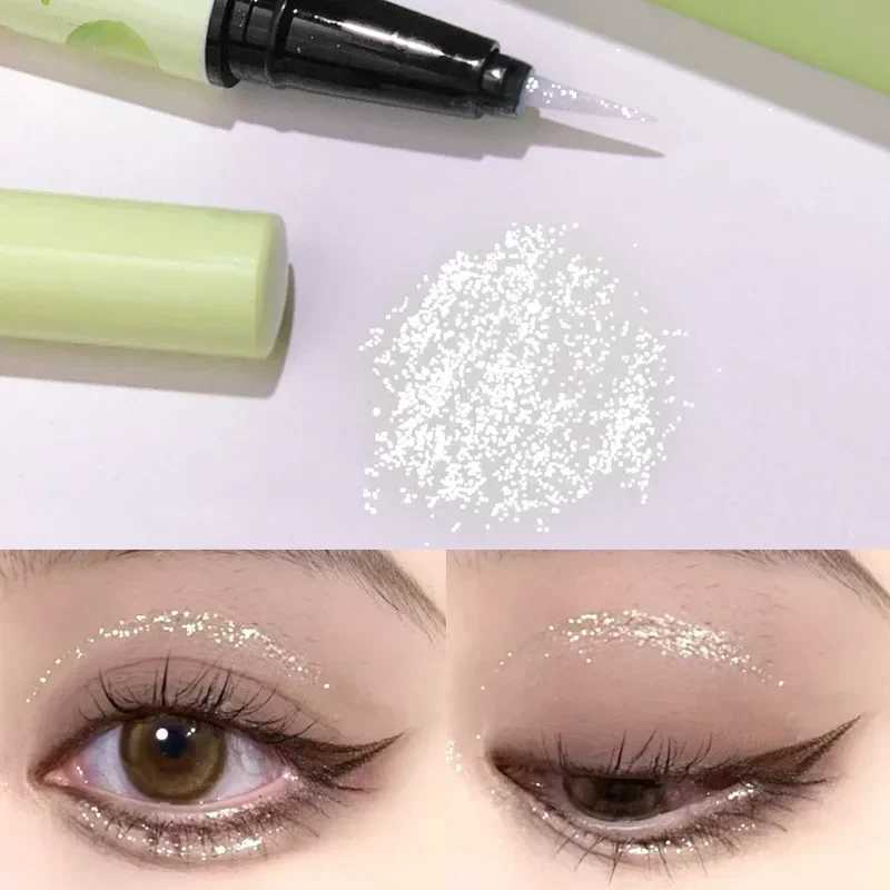 Fruit Diamond Glitter Eyeliner Pencil Eye Makeup Highlighter Waterproof Pearl Rose Brighten Silkworm Shadow Liquid Eyeliner Pen Y240813