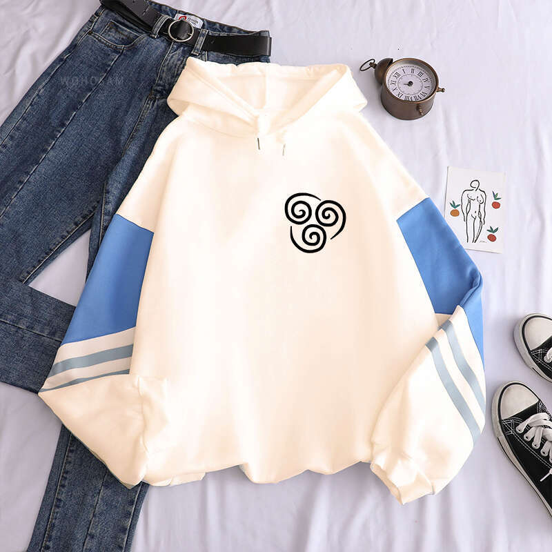 Anime Haruku Avatar The Last Airbender Printed Hoodies Autumn Winter Pullovers Water/Earth/Fire/Air Streets Fashion Sweatshirt