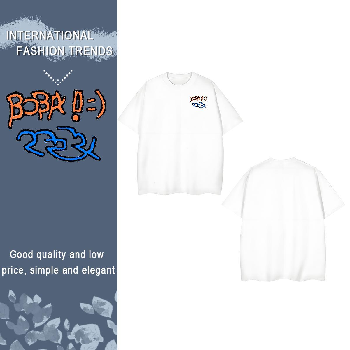 Classic letter Mens T Shirts Casual Beach Men Tshirts 230g Cotton Casual New Breathable Crew Neck Skull Tees
