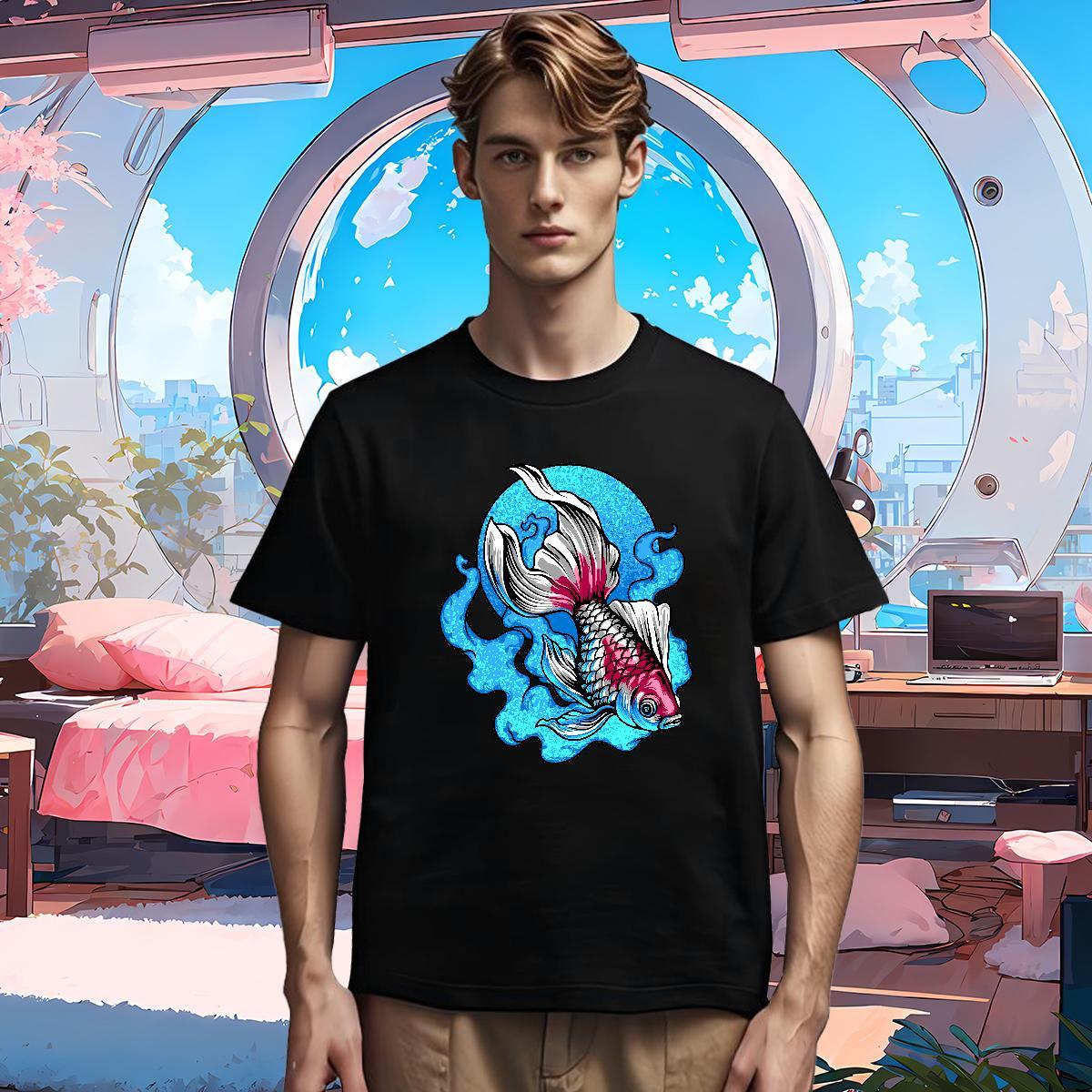T Shirt For Man 230g 100% Cotton Sports Casual Breathable Short Sleeve Custom Anime Tshirt for Man Woman New Designer Cool Design Tshirts