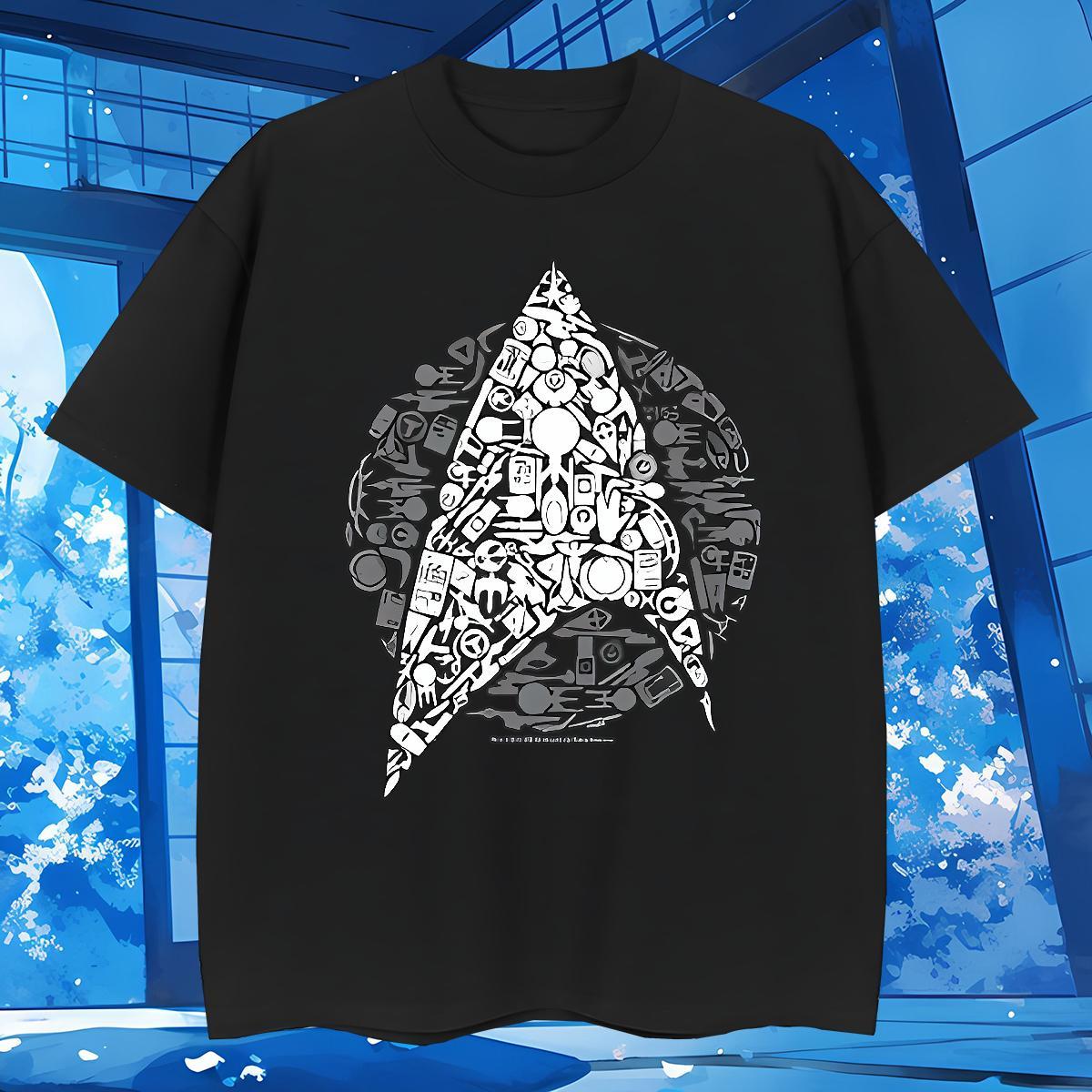 T-Shirts 100% Cotton 230g art Summer Casual Breathable Soft Customized Print Mens Tshirts 2024 New Cool Design Tops