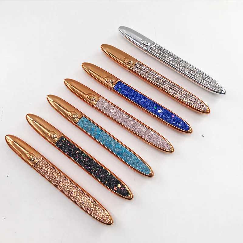 Free Fast Shipping Adhesive False Eyelash Liquid Eyeliner Pen Holographic Package for 3D Mink Lashes Y240813
