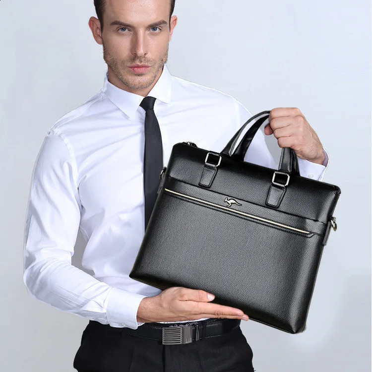 office bags for mens Briefcase Business laptop bag Leather Bags Computer Laptop Handbag office bags for men maletines 240813