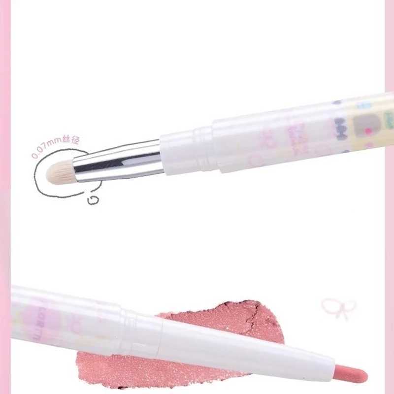 FLORTTE Eyeliner Gel Pen Double Head Silkworm Shadow Eye Shadow Pencil Set for Women Waterline Waterproof Smudge Proof Y240813