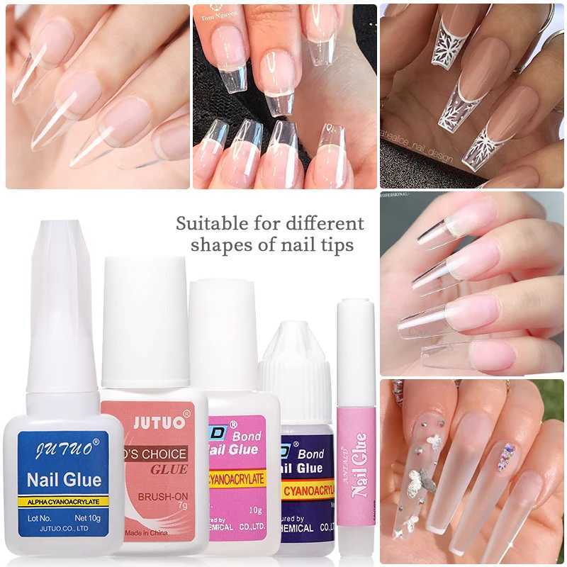 False Nail Glue Fast-Dry Adhesive Glue Acrylic False Tips Extension 3D Nail Art Rhinestone Decorations Nail Tips Adhesive ToolM240814