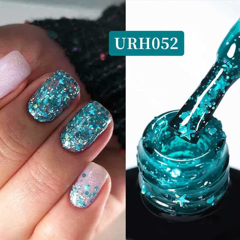 UR SUGAR 7ml Gel Nail Polish 140 Colors Soak Off UV LED Gel Semi Permanent Glitter Varnish Nail Art Salon Base Top Coat GelM240814