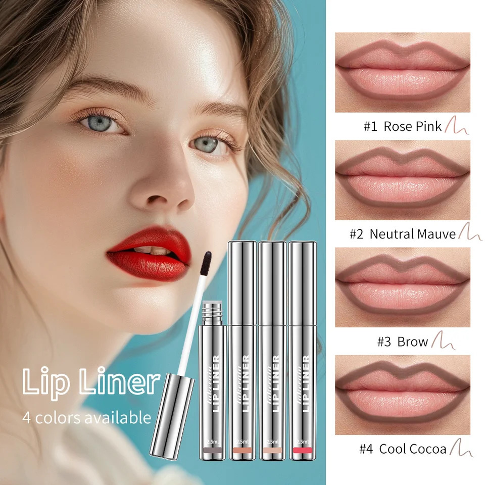 14PCS Peel Off Lip Liner Waterproof Long Lasting Lipliner Pencil Moisturising Lips Gloss Tattoo Lipgloss Lipsticks Cosmetics 240814