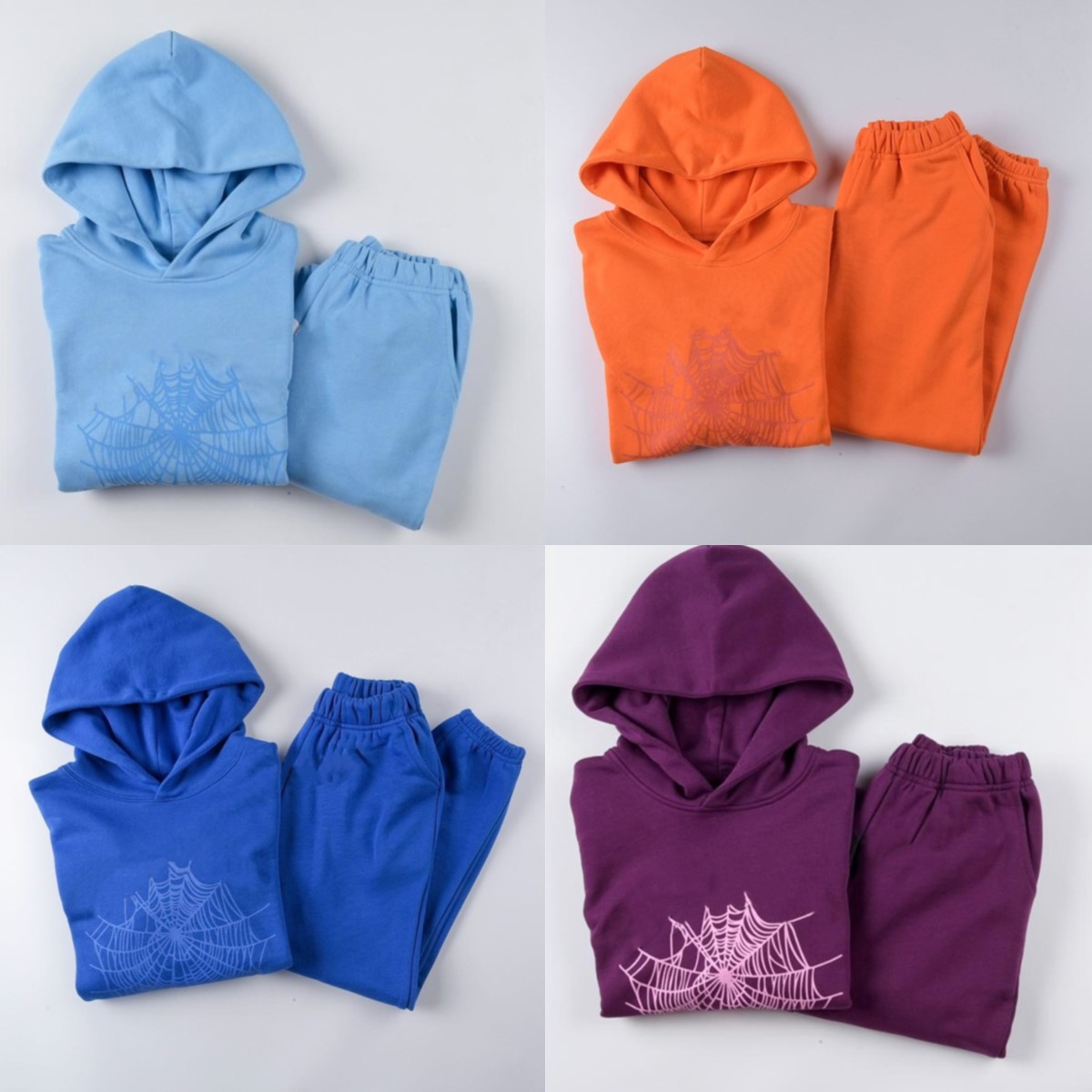 Designer kids hoodies sets toddlers Clothing suit baby boys girls hoody pink green yellow black Clothes childrens Infant Clothing set