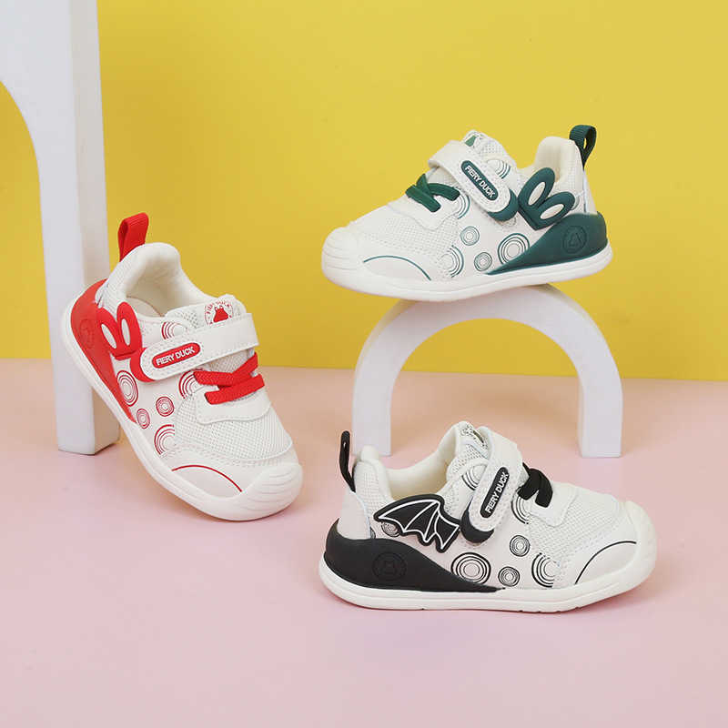 Sneakers Steady functional shoes baby kindergarten 0-3 soft sole spring and autumn new style girls sports shoes boys breathable running shoes H240805