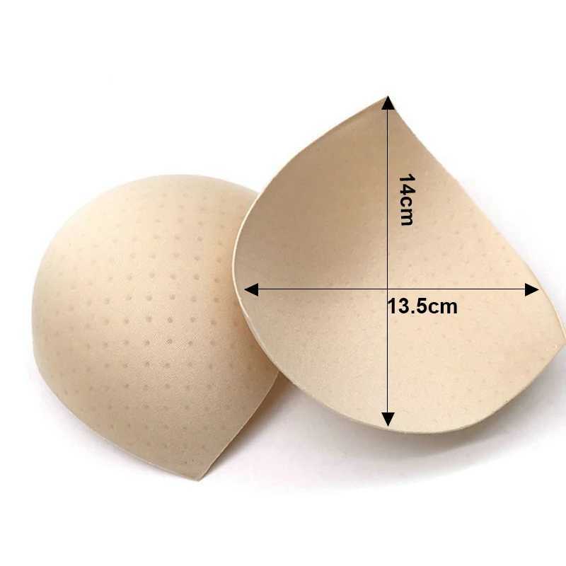 Triangle bra coaster breathable Nipple cover sponge pad bra insert pad bikini bra liner thickness 0.8mmXJ250324