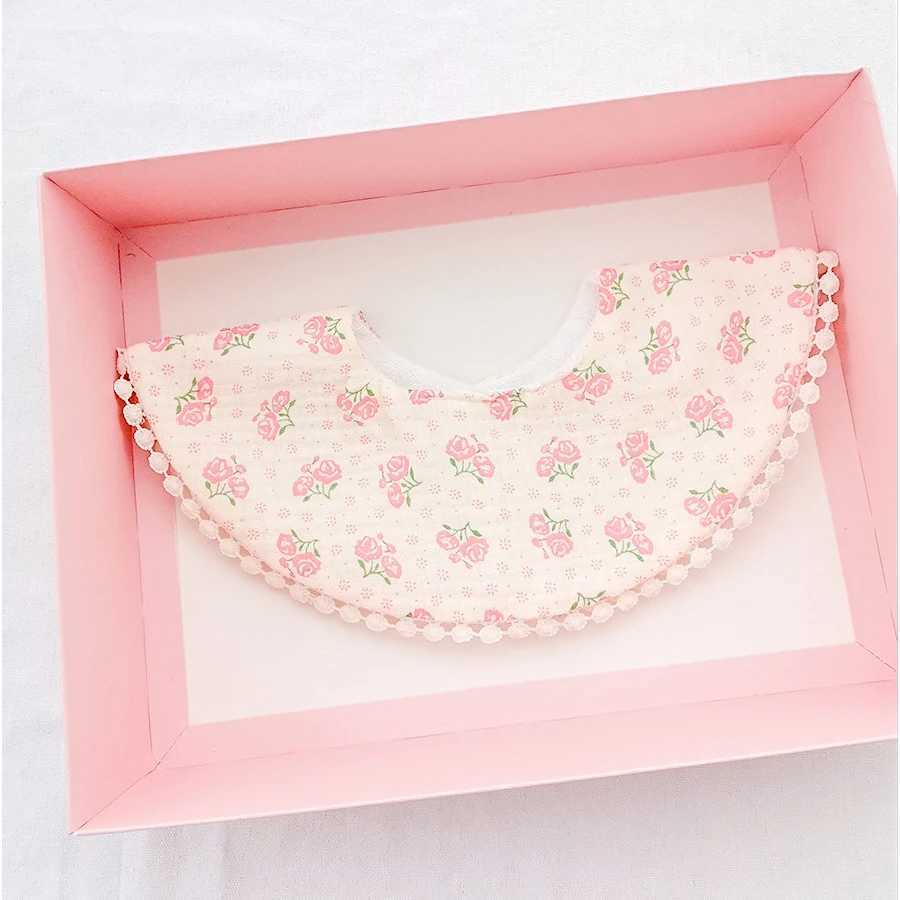 Bibs Burp Cloths New Lace Waterproof Baby Feeding Drool Bib Infants Saliva Towel Soft Cotton Burp Cloth For Newborn Toddler Kids Boy Girl BibsL4812