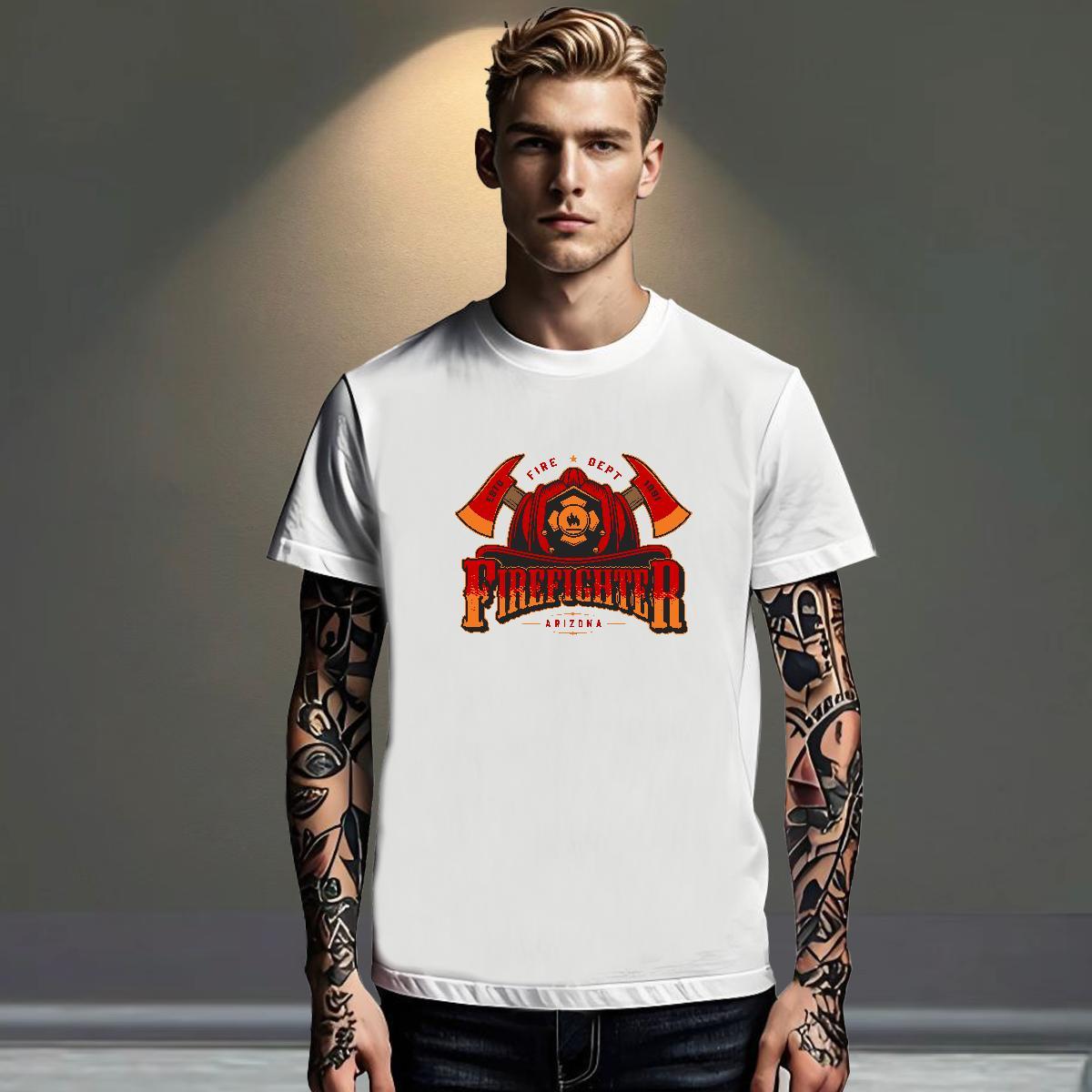 Designer Tshirts Daily Wear 230g Cotton Customized Print Short Sleeve O-Neck tool T-Shirts for Men Free Shipping Tops Shirt