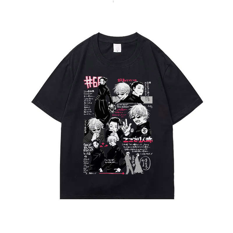 Anime Japan Jujutsu Kaisen T-shirt Satoru Gojo And Geto Suguru T Shirt Haruku Manga Men Women Plus Size Prevalent Tshirts shirts