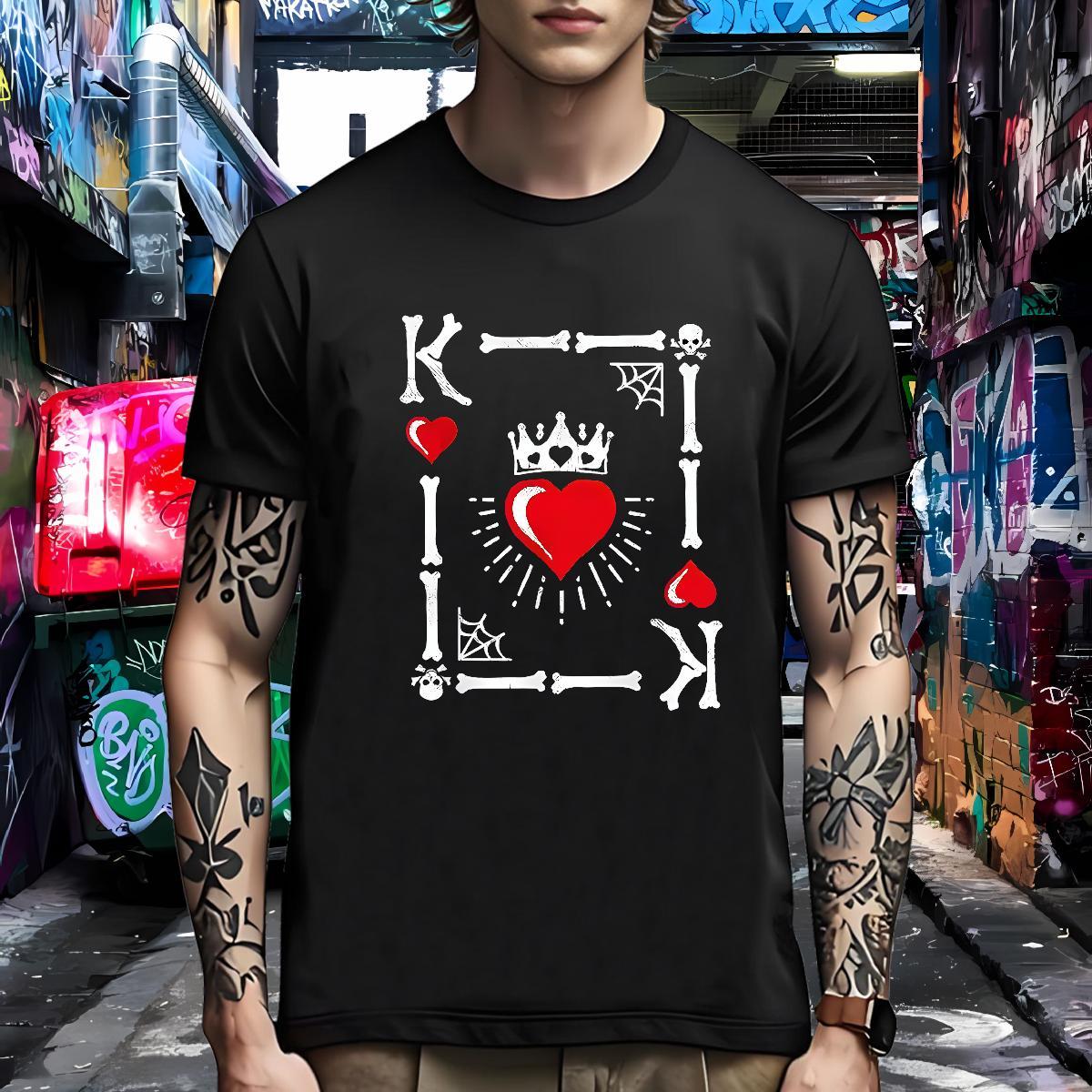 Cool Design Man T Shirts halloween O Neck Short Sleeves Home Outdoor Custom Printed 230g 100% Cotton Men Tops Tees 2024 DIY Clothings