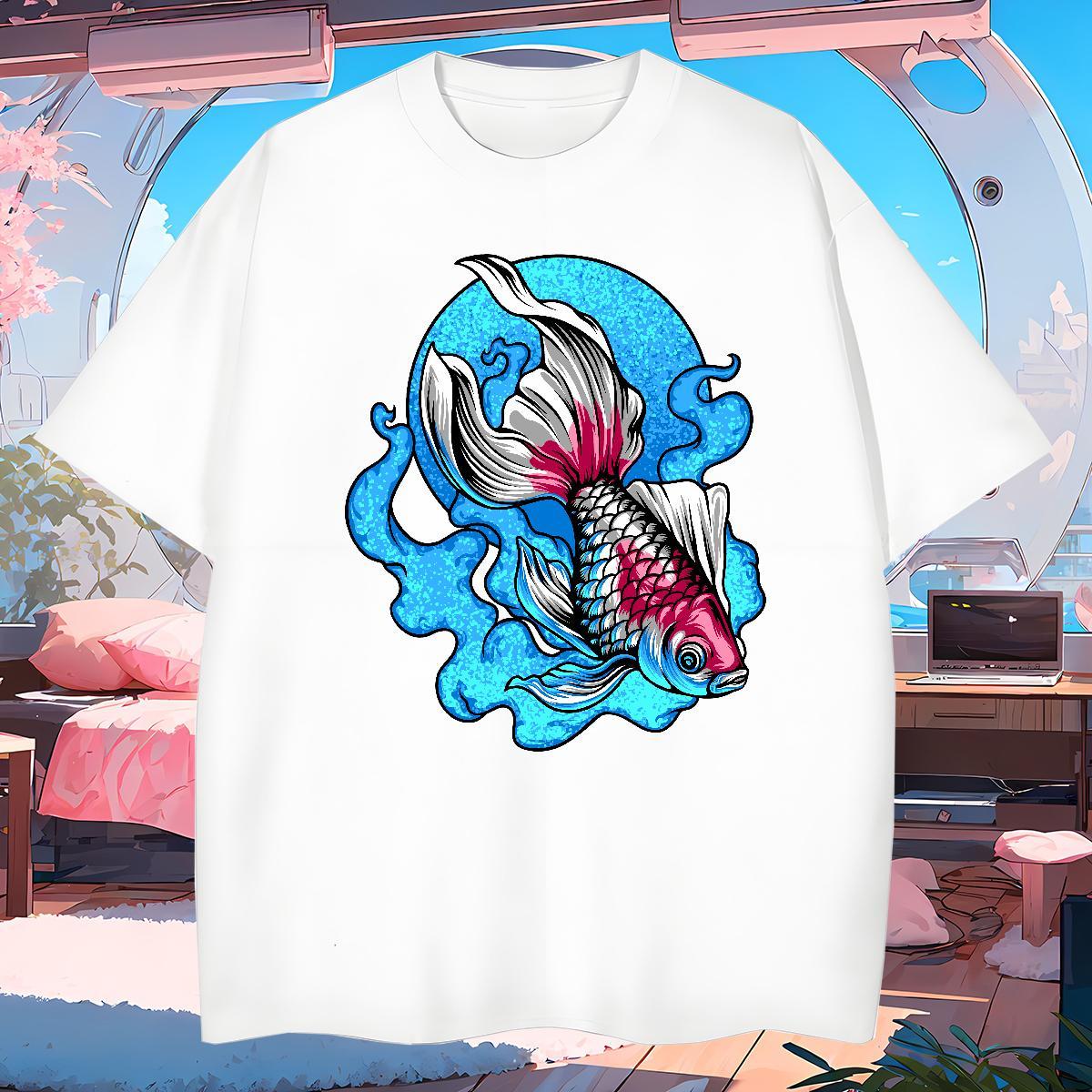 T Shirt For Man 230g 100% Cotton Sports Casual Breathable Short Sleeve Custom Anime Tshirt for Man Woman New Designer Cool Design Tshirts