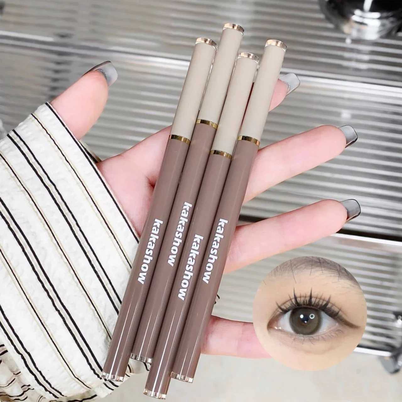 Smooth Eyeliner Gel Pen Matte Lower Eyelid Lying Silkworm Pencil Sweatproof Waterproof No Smudge Inner Eye Liner Stick Makeup Y240813