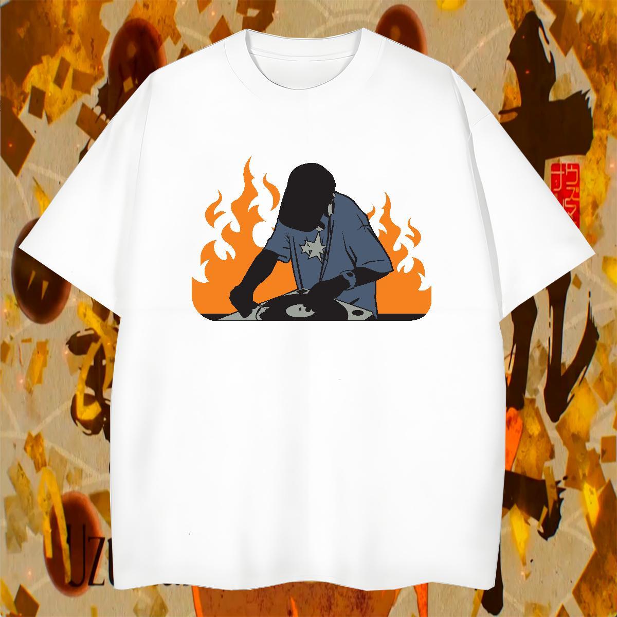 Man T Shirts 100% Cotton 230g portrait Home Outdoor Crew Neck Breathable Oversized 3XL 4XL Mens Tshirts New Designer Popular Top Tees