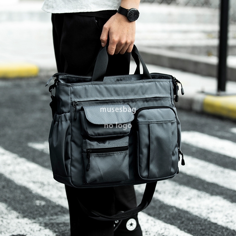 Factory direct supply multi-functional handbag casual crossbody male spot travel cross-border large capacity shoulder bag for men 2b6a 4