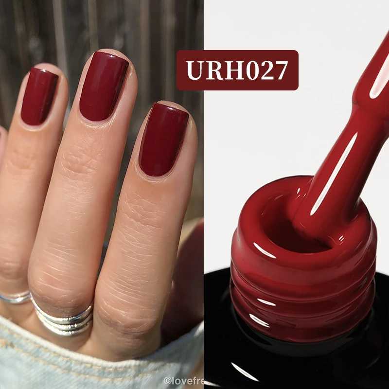 UR SUGAR 7ML Gel Nail Polish Red Glitter Sequins Manicure Semi Permanent Base Matte Top Coat Soak Off LED UV Nail Art Gel VarnisM240814