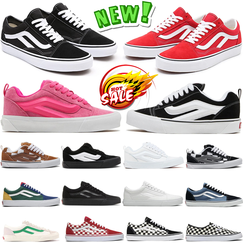 designers Casual canvas shoe skateboard shoes Black White mens womens fashion outdoor flat size 36-44