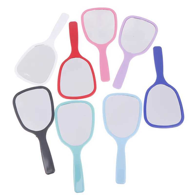 Handheld makeup mirror high-definition makeup mirror makeup mirror with handheld mirror W240813
