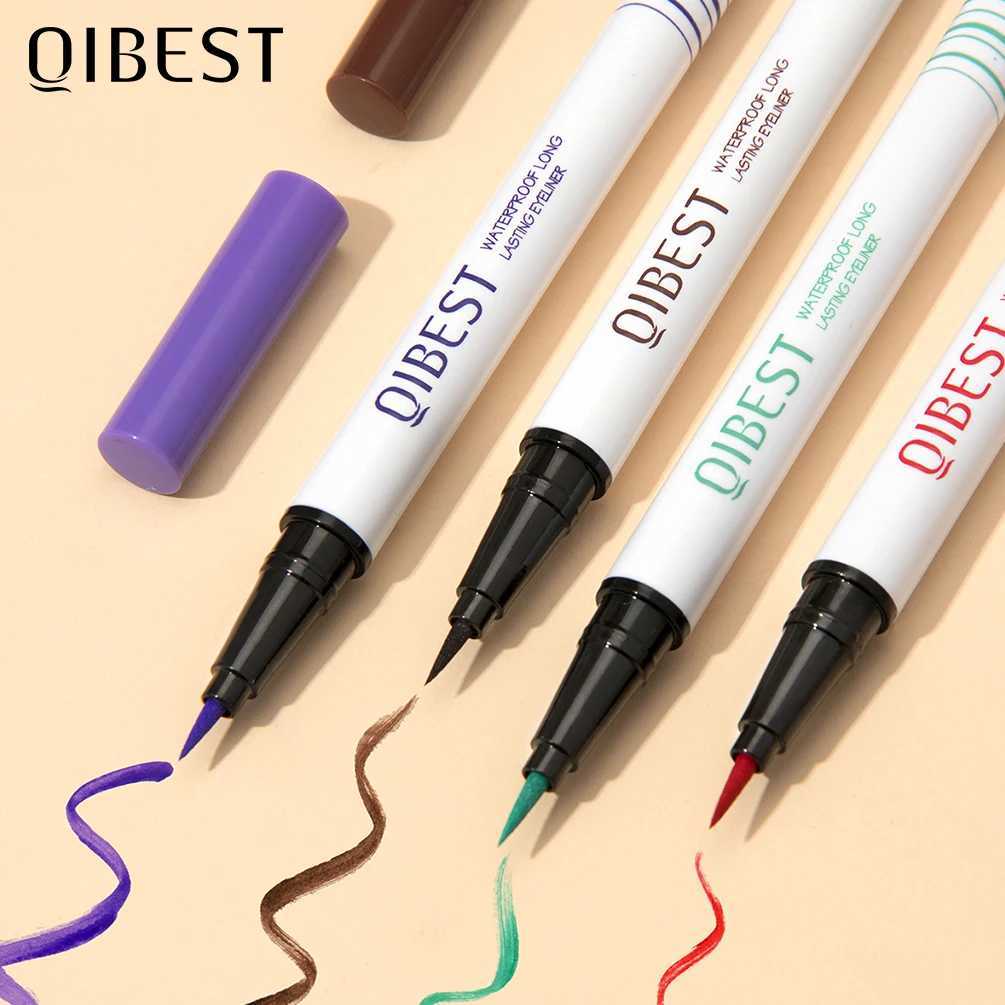 QIBEST Colored Eyeliner Set Waterproof Eyeliner Pencil Long Lasting Matte Eye Liner Makeup Cosmetic Beauty Colorful Liner 12 PCS Y240813