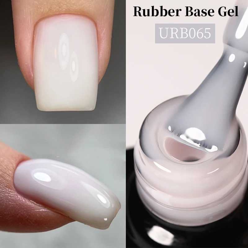 UR SUGAR 7ml Quick Construction Rubber Base Gel Semi Permanent Nude Nail Gel Polish UV Gel Construction Quick Building Nail ArtM240814
