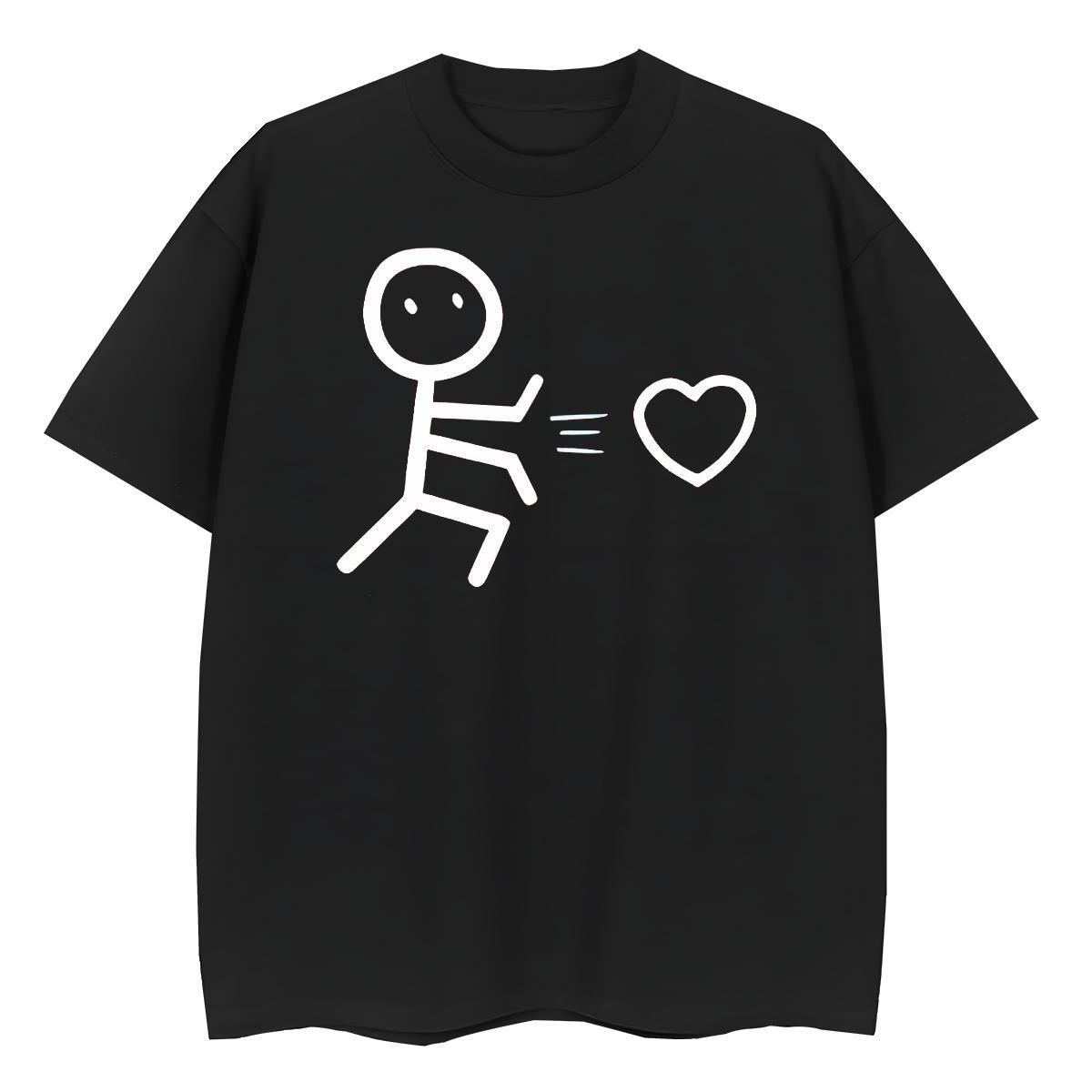 Comfortable Men Clothes T-Shirt Home Outdoor 230g Pure Cotton Plus Size Custom Breathable Short Sleeve letter T shirt 2024 Designer Tshirts