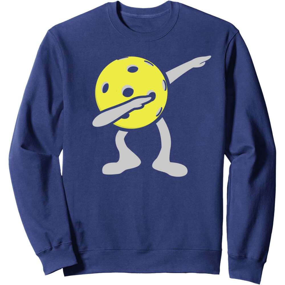 Long Sleeve Shirts For Men Funny Dink Shot Dabbing Pickleball Player Gift Sweatshirt Graphic Tee Streetwear Casual Tops Clothes Comfort sweatshirts