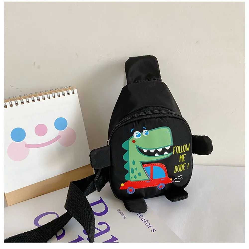 Cute Dinosaur Childrens Backpack Girl Boy Strap Bag Childrens Waist Bag Childrens Waist Bag Travel Shoulder Bag Childrens Preschool Childrens Backpack