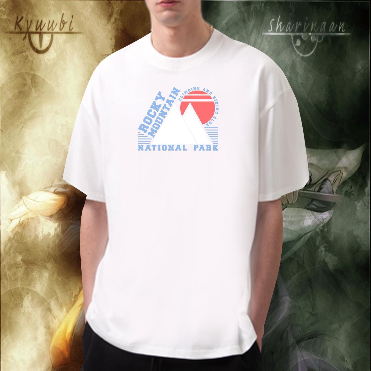 Free Shipping Tshirts Beach 230g Pure Cotton Custom Print Oversized Breathable Short Sleeve letter Men T Shirts Fashion Tops Shirt
