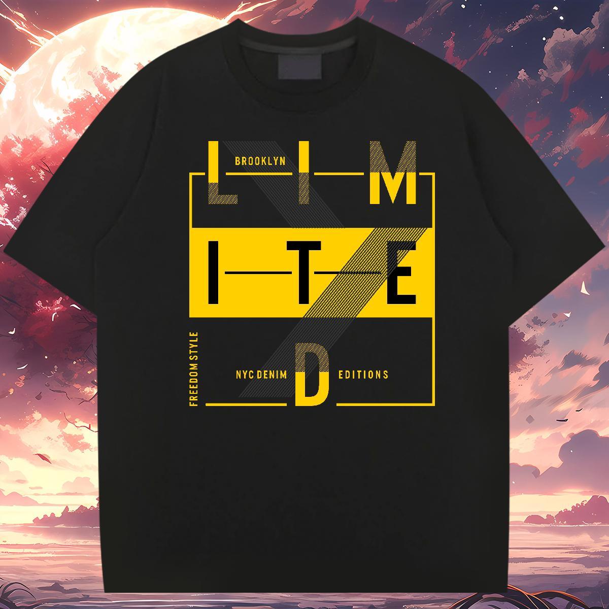 TOP Quality letter Man T Shirts Casual Daily Wear Tshirt for Man Woman 100% Cotton 230g New Arrival Pure Cotton Custom Printed Tops Shirt