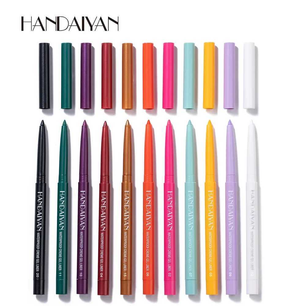 Sexy Purple Waterproof Matte Eye Cosmetics EyeLiner Pencil Long Lasting Women Fashion Pink Black Eye Charming Eye Liner Pencil Y240813