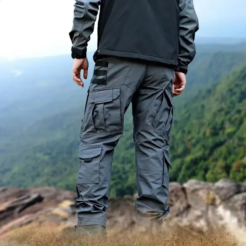 77City Killer Tactical Pants Men Cargo Military Elasticity Joggers Men Quality Multi-pocket Mens Trousers SWAT Men Pants Hombre 240812