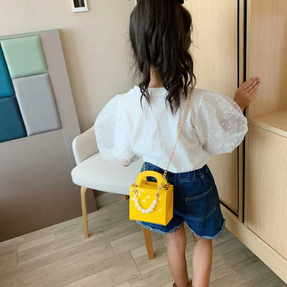 Childrens bag girls shoulder bag handbag baby bag new fashion childrens cross bag W240813