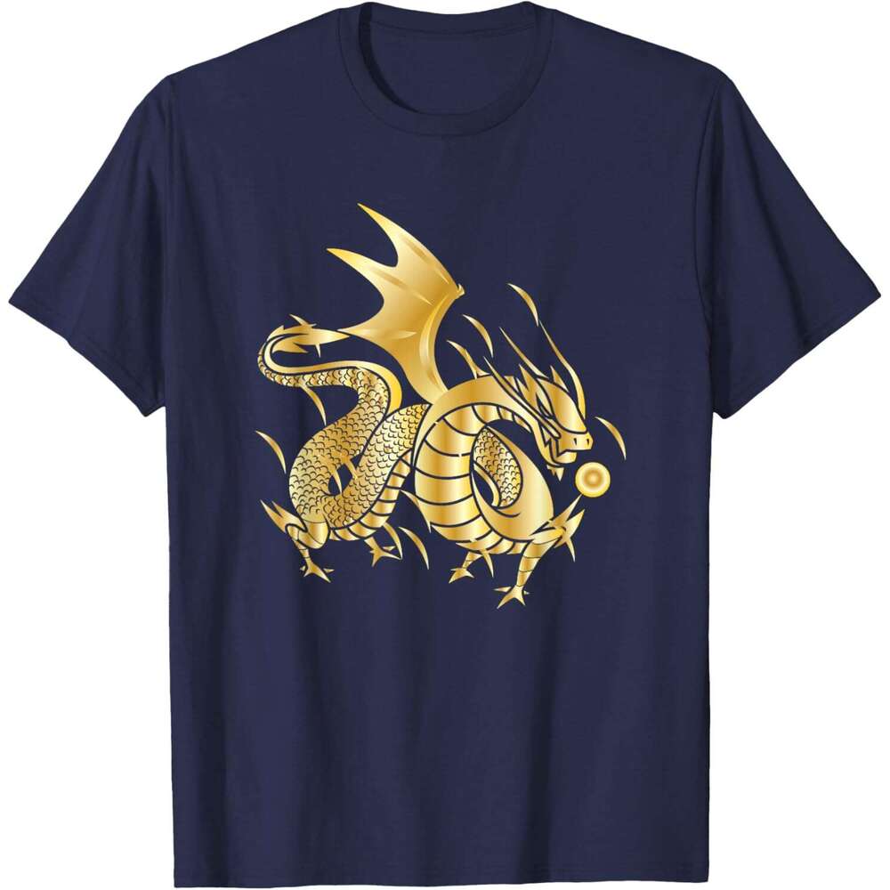 T shirt for Mens Fearless Chinese Dragon Fire Funny Gift T-Shirt Shirts Tshirt Graphic Tee Casual Tops Clothes Short sleeve
