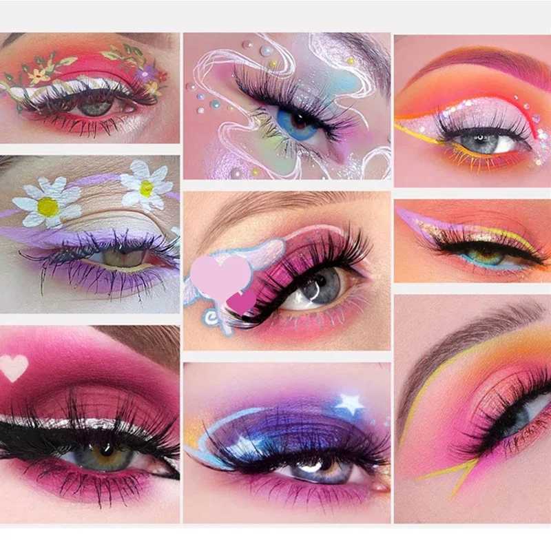 12 Colors Waterproof Colorful Eyeliner Pencil Long Lasting Green Red Eyeliner Pigment No Smudge Eyeiner Pen Eye Makeup Cosmetics Y240813
