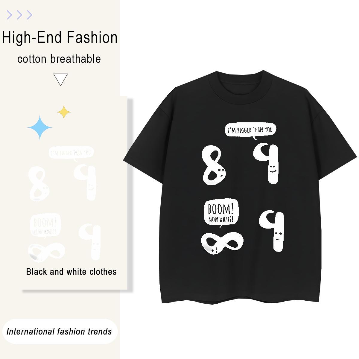 Designer Couples T Shirts Spring Summer 230g 100% Cotton Plus Size Custom Breathable Short Sleeve letter T-Shirts New Designer Tee Shirt