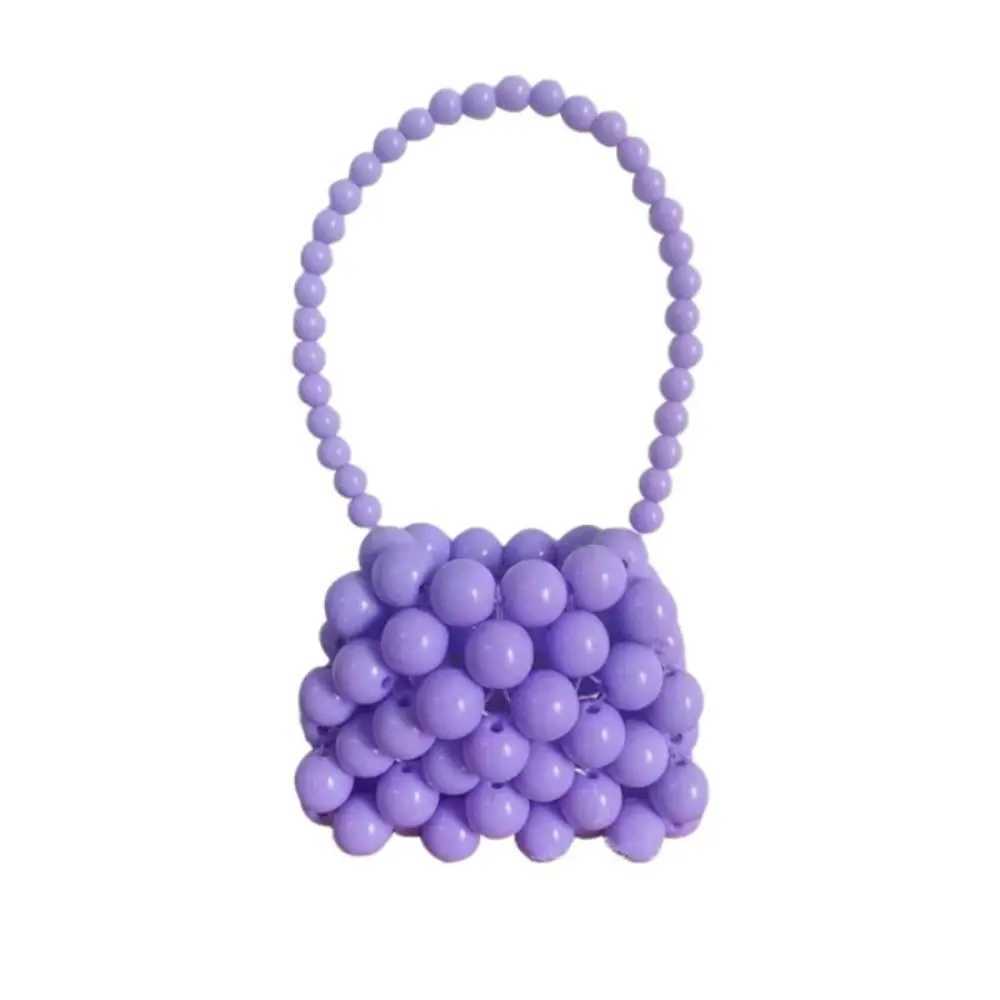 Childrens mini handbag cute little girl pearl coin bag handbag Kawaii childrens party wedding clutch wallet bag gift W240813