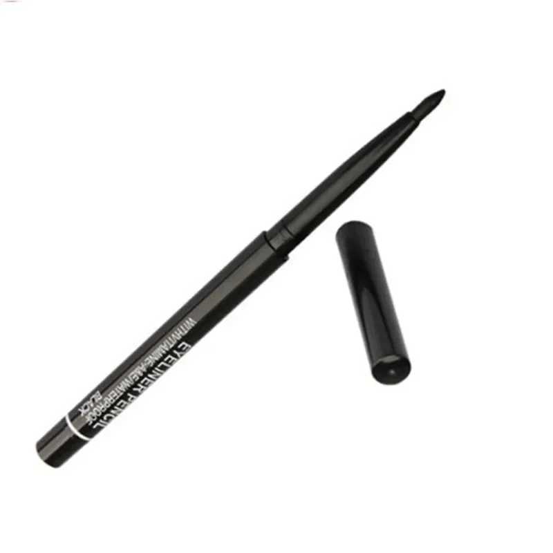 1Pcs Waterproof Black Brown Smooth Eyeliner Pencil Permanent Makeup Eyleliner Pen Long Lasting Automatic Eyes Makeup Tools Y240813